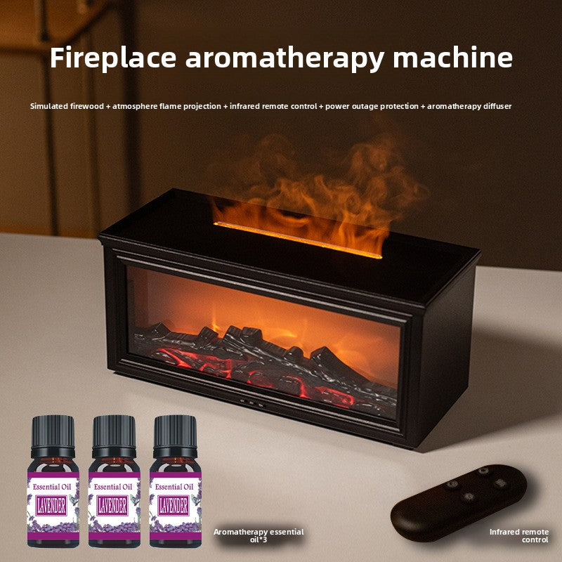MiniFireplace Humidifier (free essential oil)